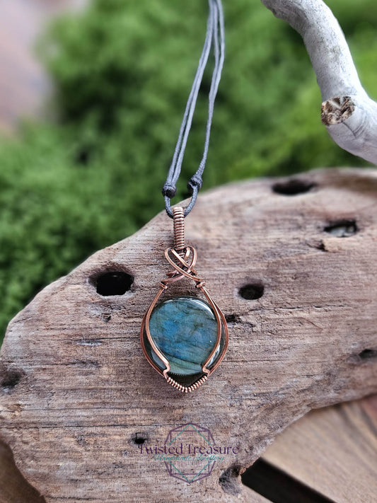Labradorite Copper Necklace
