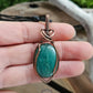 Mtorolite - Chrome Chalcedony Copper Necklace