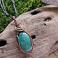 Mtorolite - Chrome Chalcedony Copper Necklace