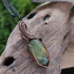 Aquamarine Copper Necklace