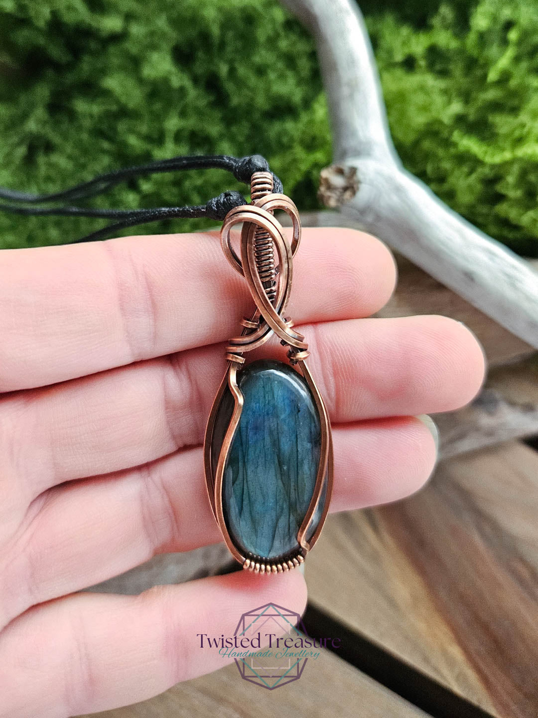 Labradorite Copper Necklace
