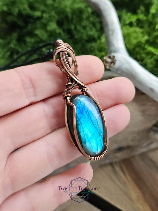 Labradorite Copper Necklace