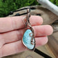 Larimar Copper Necklace