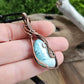 Larimar Copper Necklace