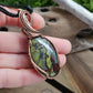 Dragon Blood Jasper Copper Necklace