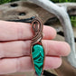 Malachite Copper Necklace