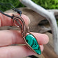 Malachite Copper Necklace