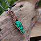Malachite Copper Necklace