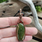 Vesuvianite Copper Necklace