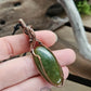 Vesuvianite Copper Necklace