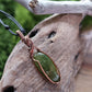 Vesuvianite Copper Necklace