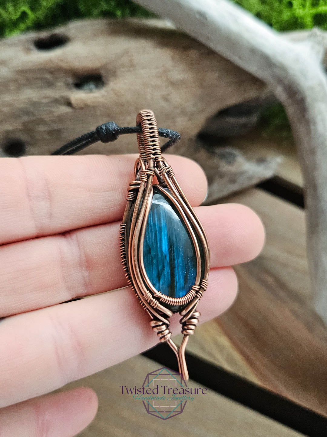 Labradorite Copper Necklace