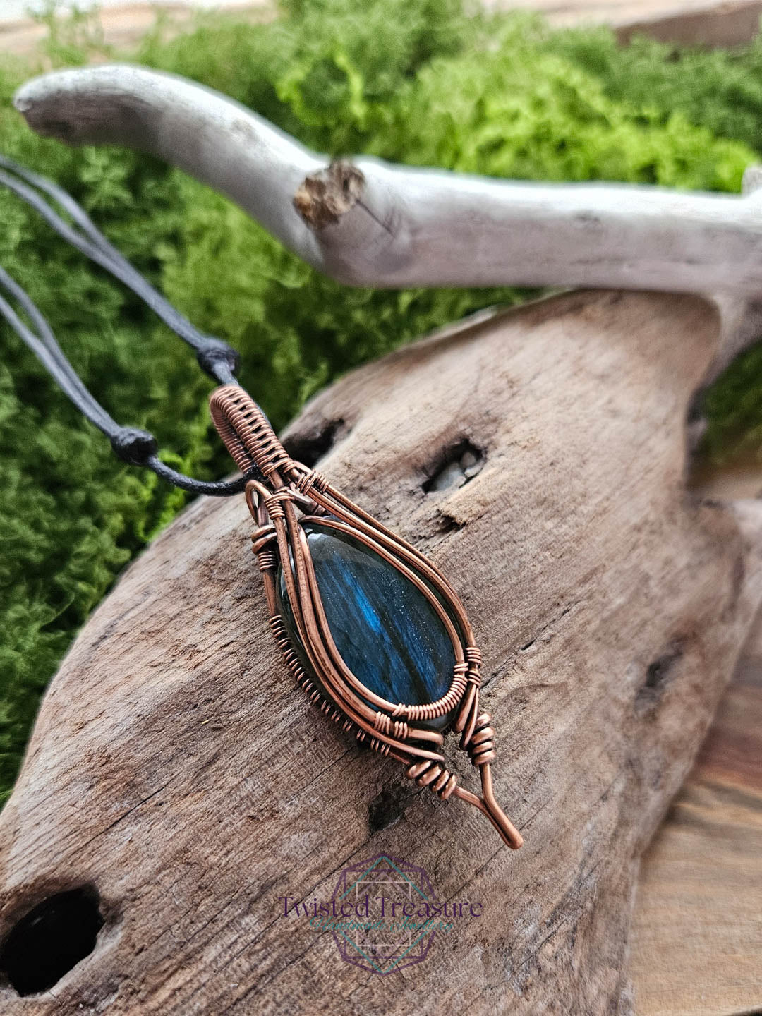 Labradorite Copper Necklace