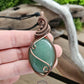 Green Aventurine Copper Necklace