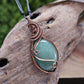 Green Aventurine Copper Necklace