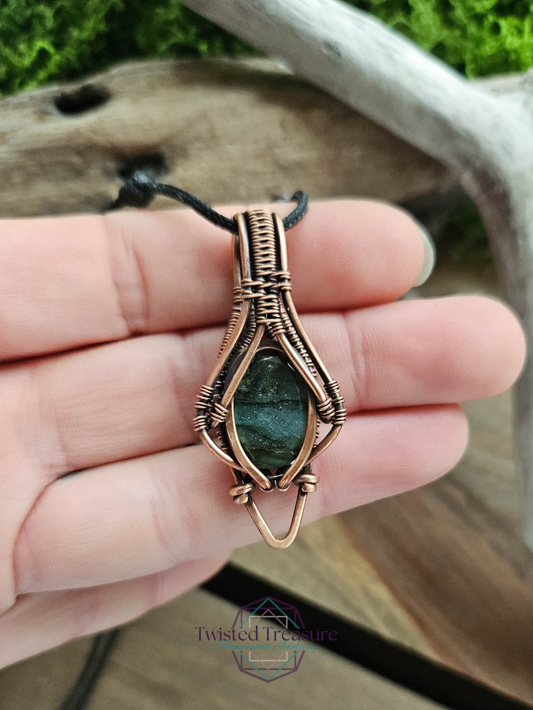Labradorite Copper Necklace