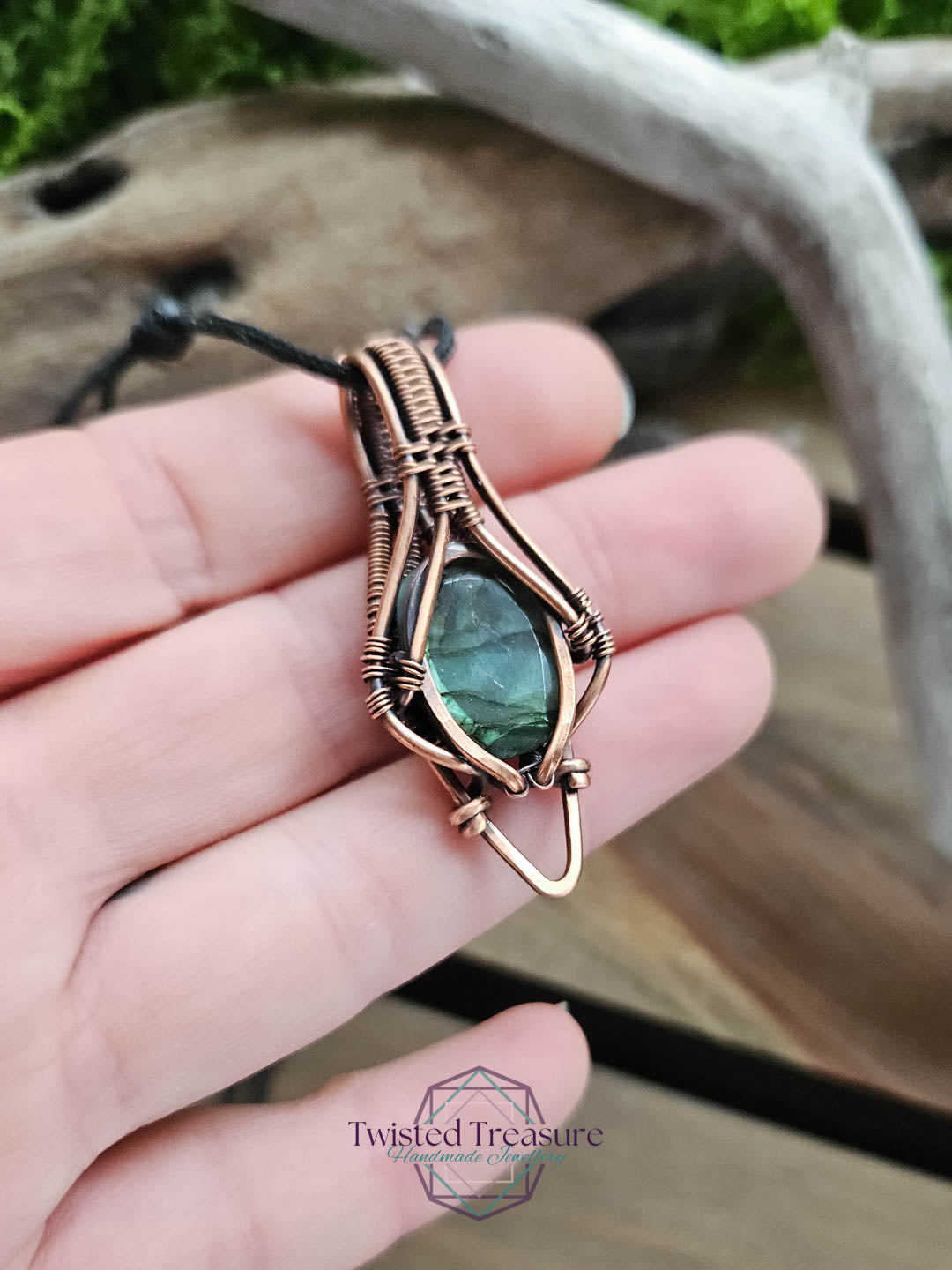 Labradorite Copper Necklace