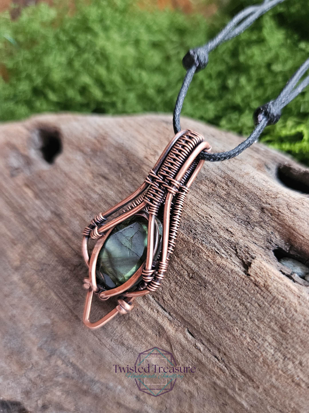 Labradorite Copper Necklace