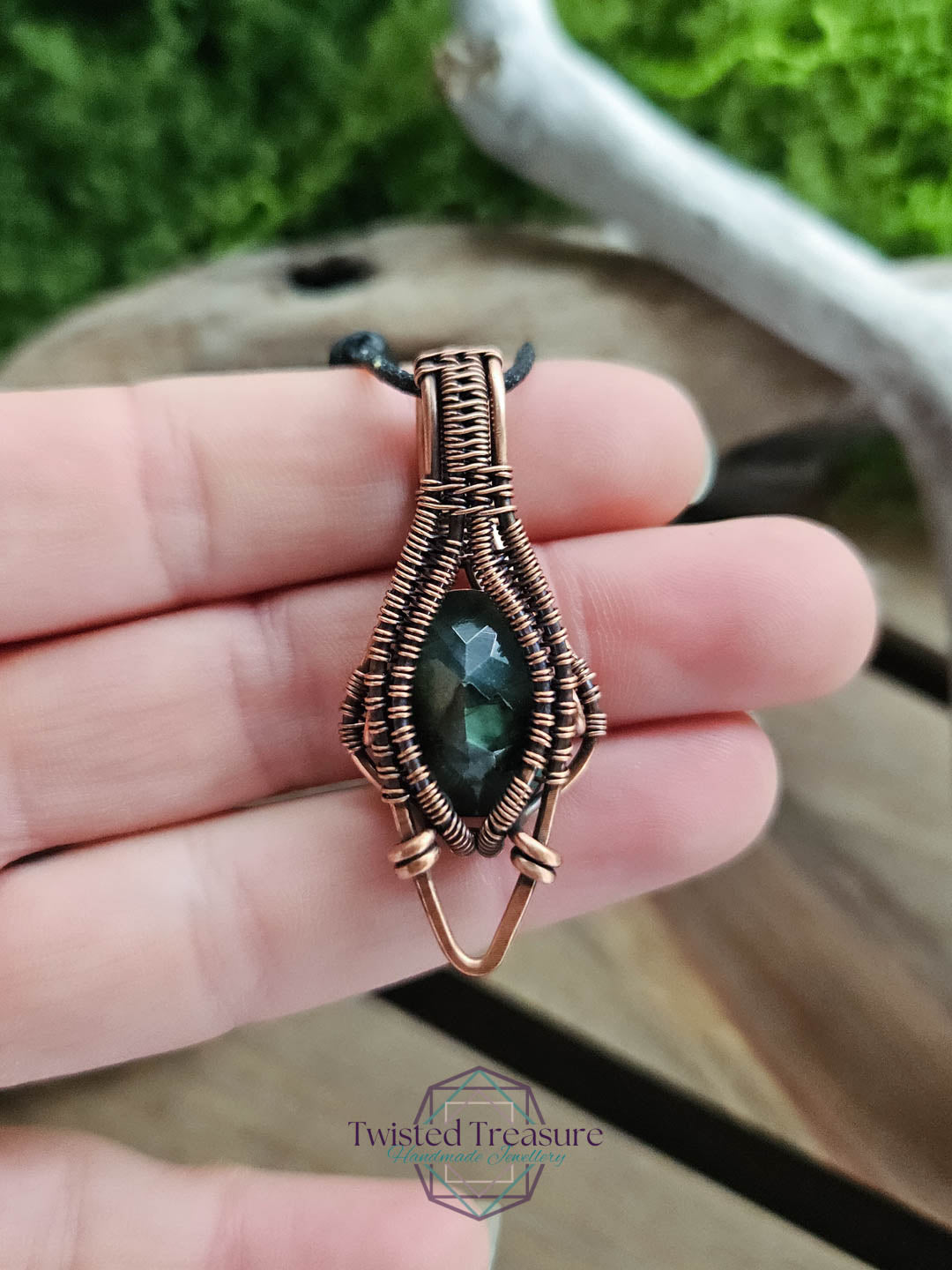 Labradorite Copper Necklace