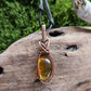 Amber Copper Necklace