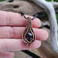 Garnet Copper Necklace