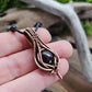 Garnet Copper Necklace
