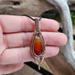 Carnelian Agate Copper Necklace