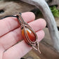 Carnelian Agate Copper Necklace