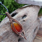Carnelian Agate Copper Necklace