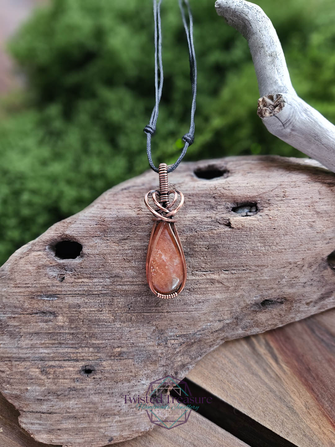 Sunstone Copper Necklace