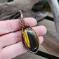 Tiger's Eye and Copper Necklace