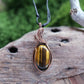 Tiger's Eye and Copper Necklace