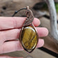 Tiger's Eye Copper Necklace