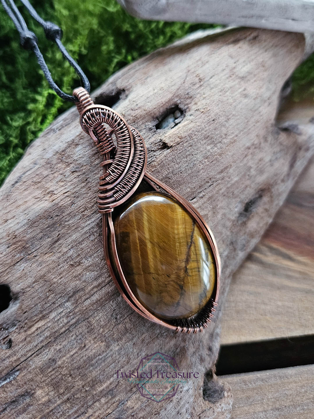 Tiger's Eye Copper Necklace