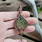 Labradorite and Citrine Copper Necklace