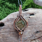 Labradorite and Citrine Copper Necklace