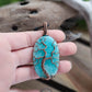 Amazonite and Copper Tree of Life Necklace