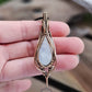 Moonstone Bronze Necklace