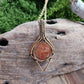 Sunstone Bronze Necklace