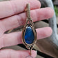 Labradorite Bronze Necklace