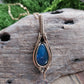 Labradorite Bronze Necklace
