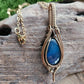 Labradorite Bronze Necklace