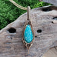 Amazonite Bronze Necklace
