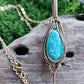 Amazonite Bronze Necklace