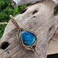 Apatite Bronze Necklace