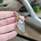 Peach Moonstone Bronze Necklace