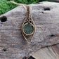Labradorite Bronze Necklace
