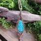 Amazonite Bronze Necklace