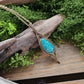 Amazonite Bronze Necklace