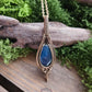 Labradorite Bronze Necklace
